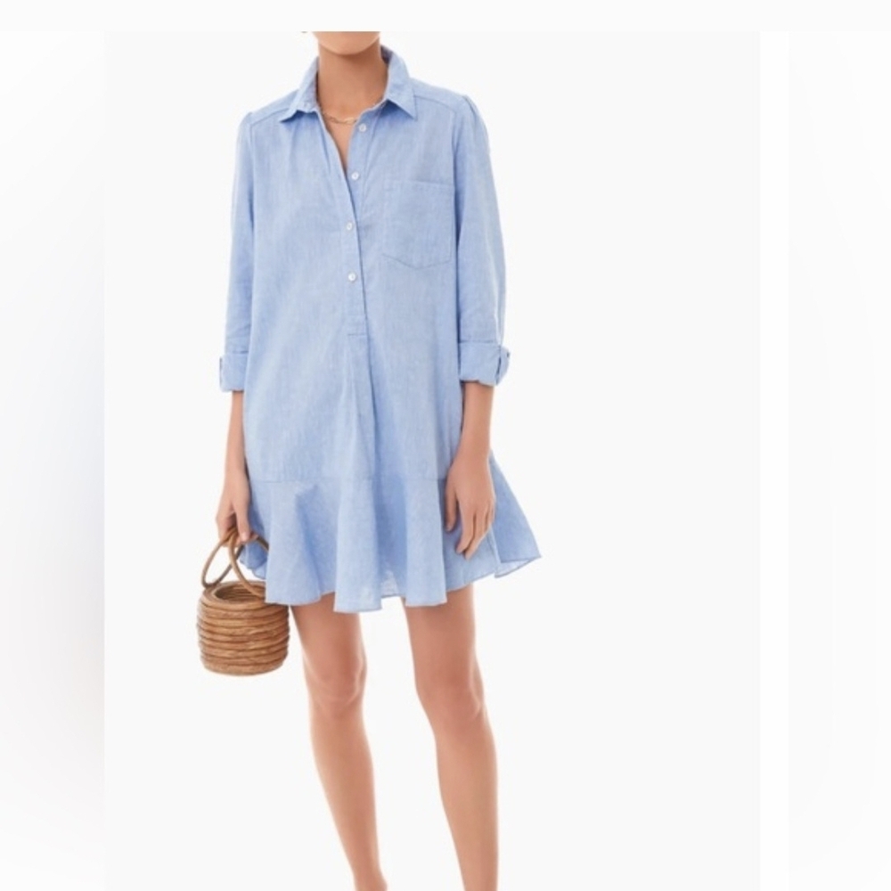 Tuckernuck Sky Blue Mini Dress